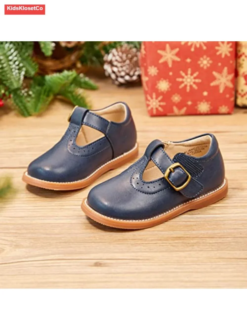Toddler Girls Mary Jane Dress Shoes - Soft Microfiber Oxford, Hook & Loop